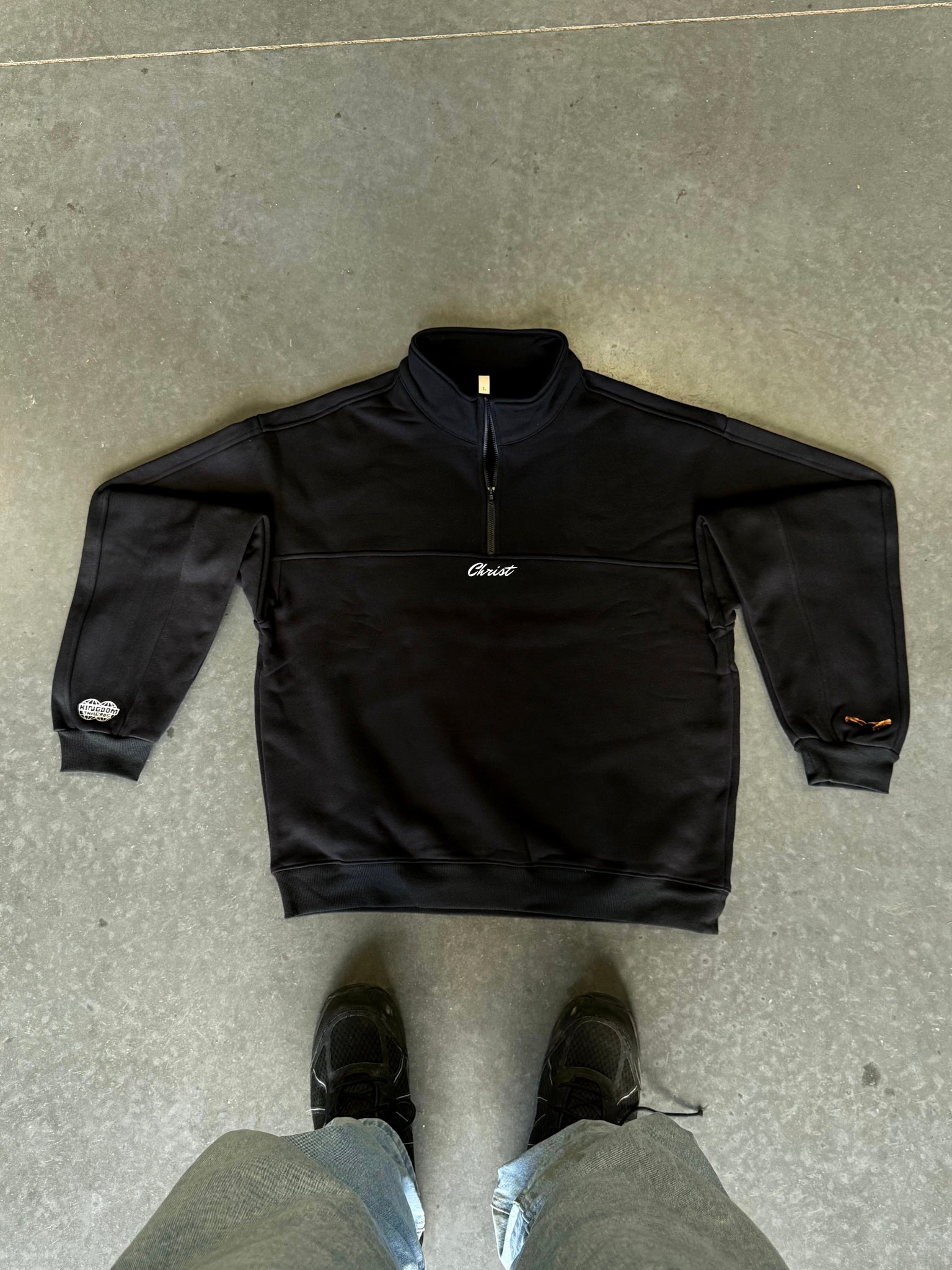 CHRIST QUARTER ZIP